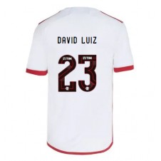 Flamengo David Luiz #23 Bortatröja 2024-25 Korta ärmar